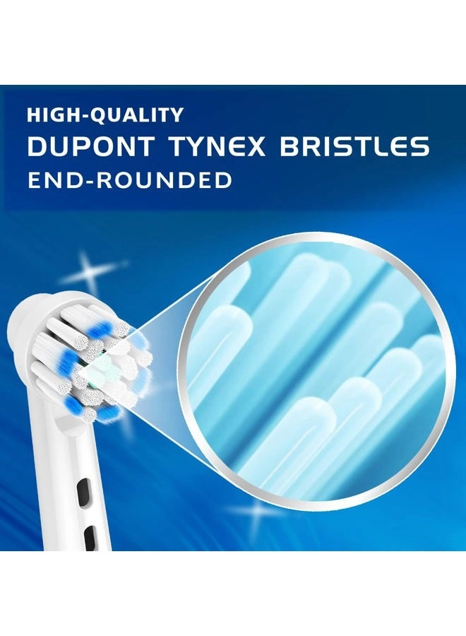 Replacement Toothbrush Heads - 4 Count Soft Ultrathin Bristles