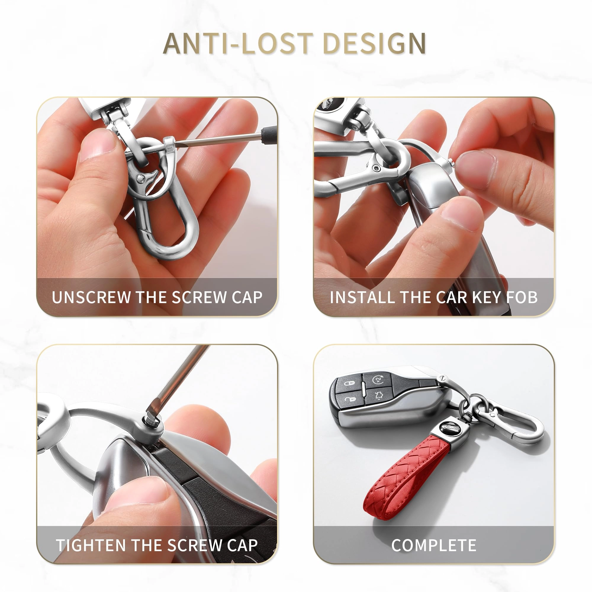 Carabiner Keychain - Car