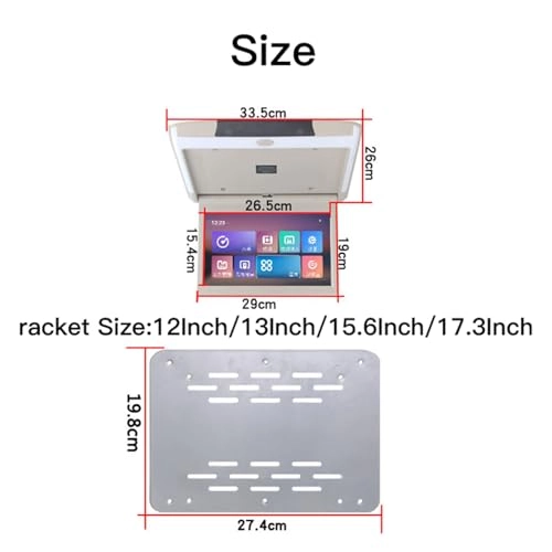 Car ceiling display - 11.6-inch