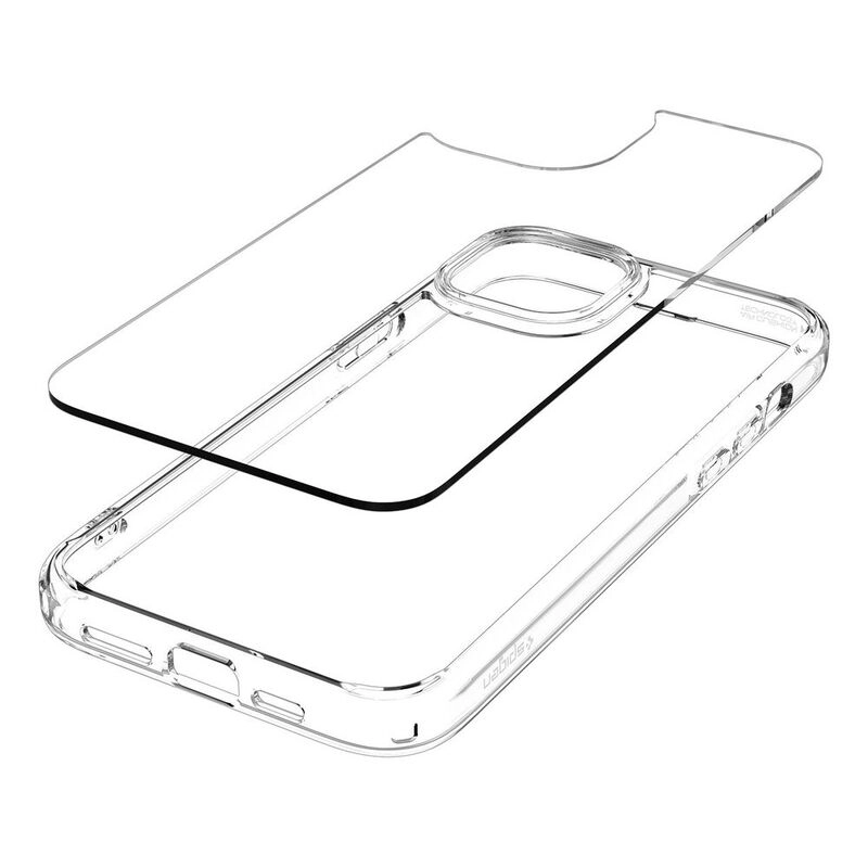 Crystal Hybrid Back Cover for iPhone 15