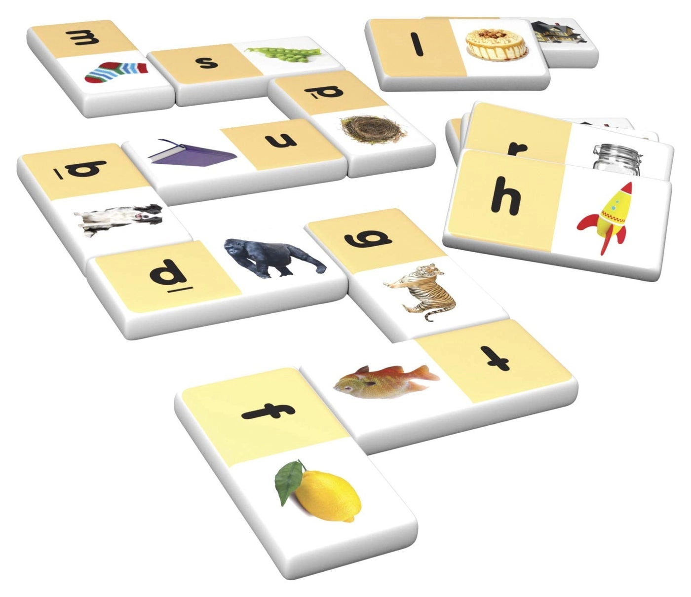 Beginning Sound Dominoes - 48 months to 96 months 28 pieces