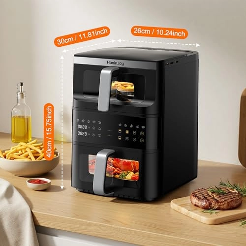 Double Basket Airfryer 4+8L MTD-002A