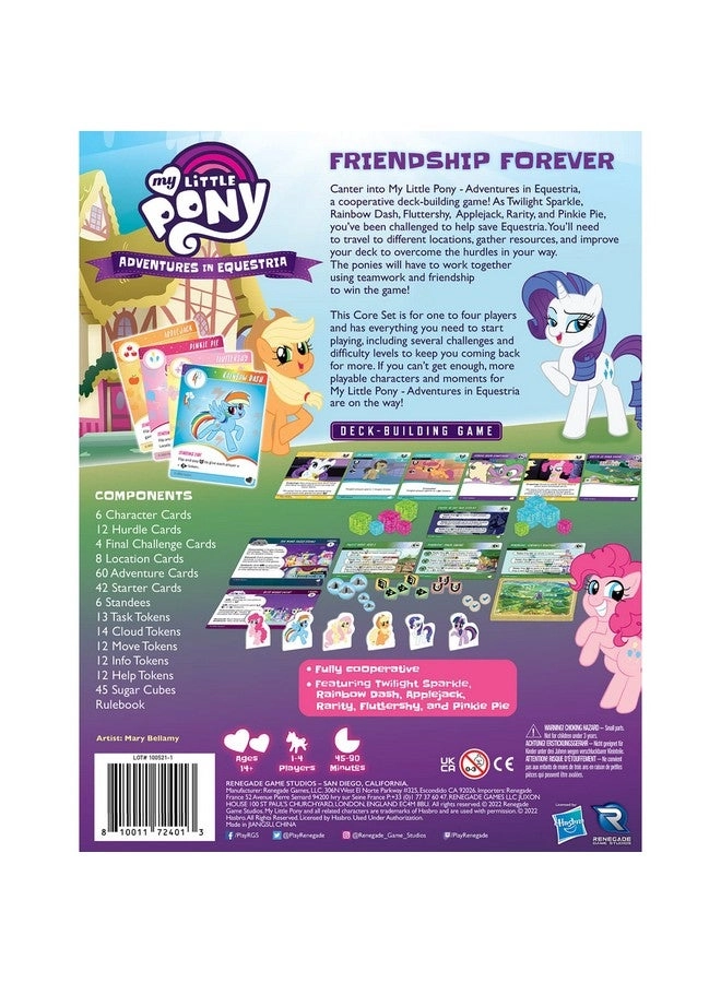 My Little Pony: Adventures in Equestria Deck-Building Game - Cooperative
