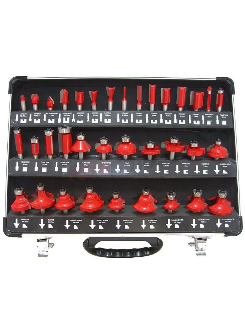 TOYA group Router Bit - 8mm 35pcs