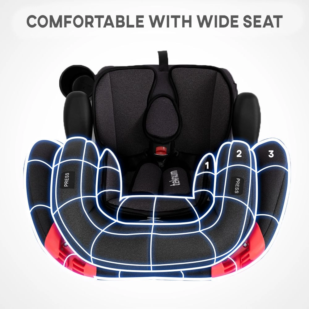 Pack And Go Foldable Car Seat - Group 1/2/3 (9-36Kg)