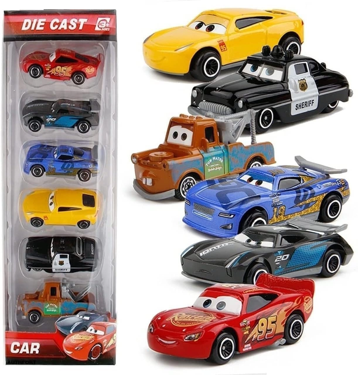 Vintage Car Set - 6 pcs
