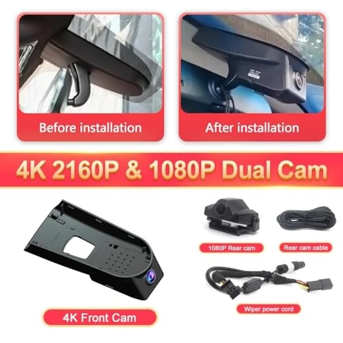 Dash Cam - 4K for Jetour X70 X90 Low Version X70S X70 Plus 2019-2022
