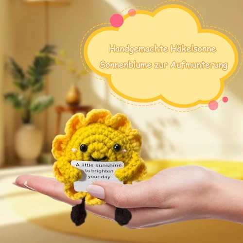 Sunflower Positive Pocket Hug