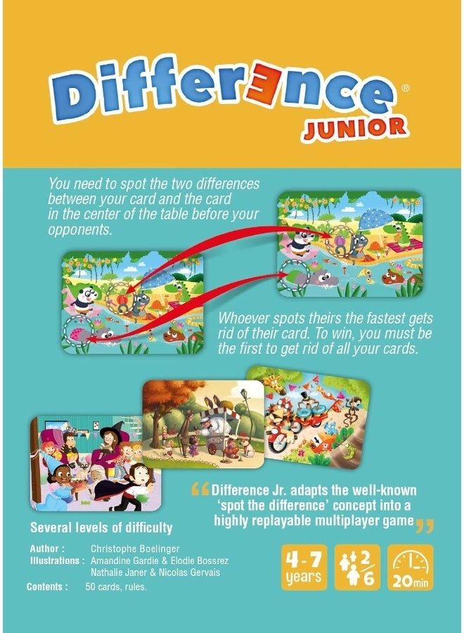 Difference Junior - 4+ Years