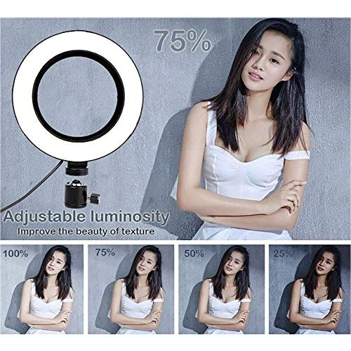 Ring Light LED - 6" Tripod 3 Light Modes