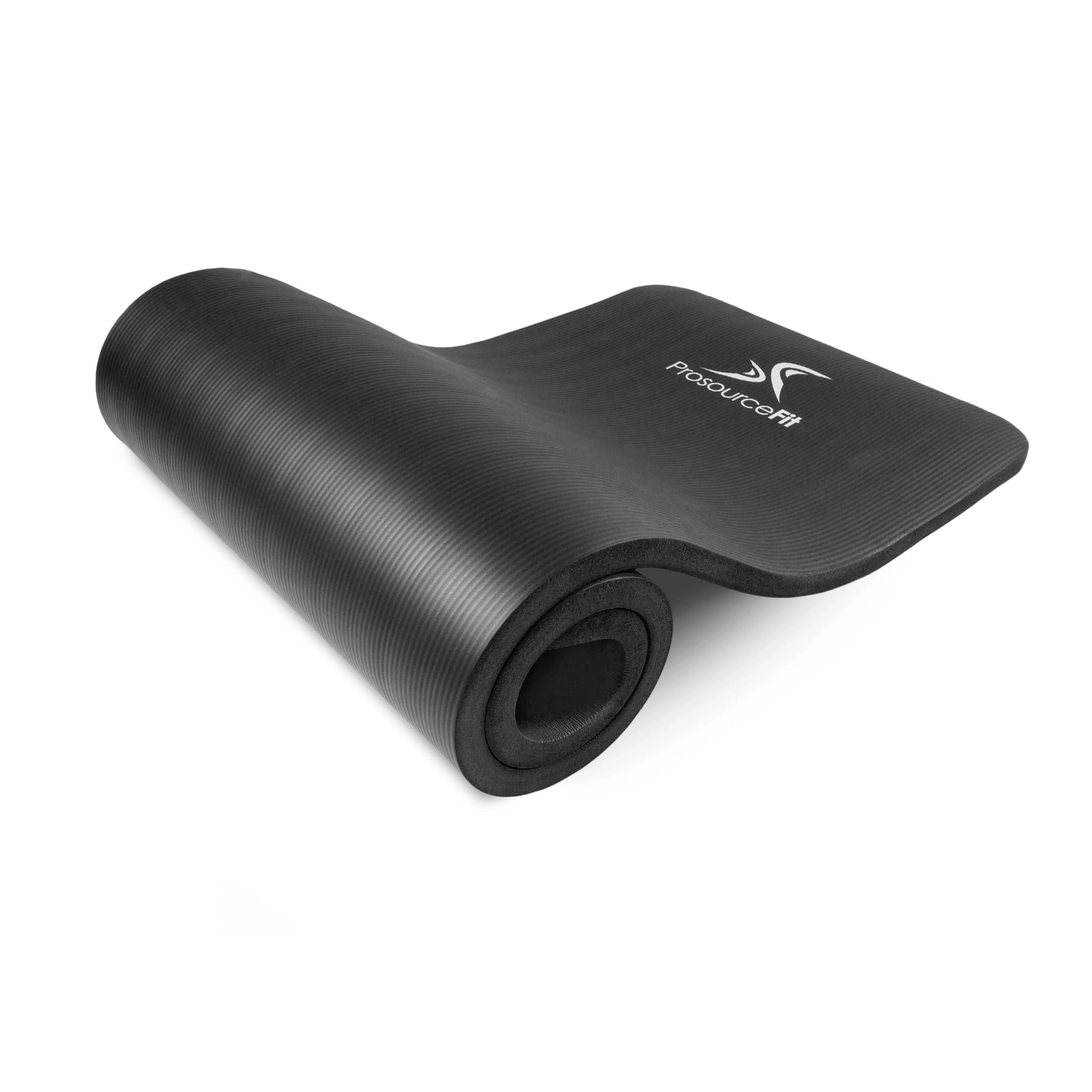 Extra Thick Yoga and Pilates Mat - Nitrile Butadiene Rubber 0.5 & 1-in