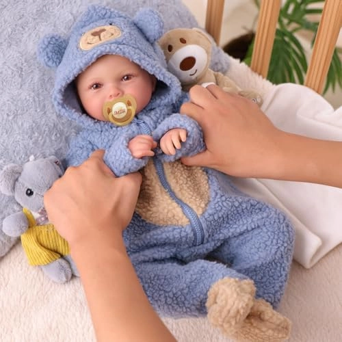 Benson Reborn Baby Doll - 20-Inch Vinyl Cotton Ages 3+