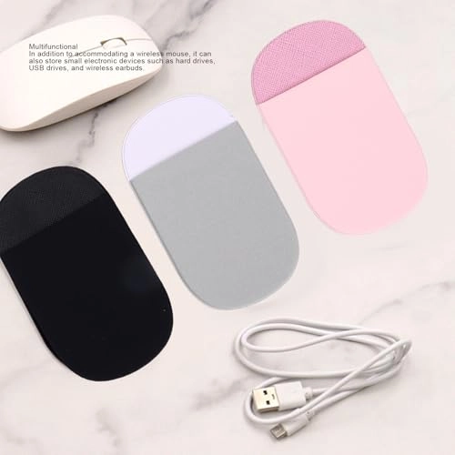 Mouse Pouch - 3Pcs Black Silver Roseate