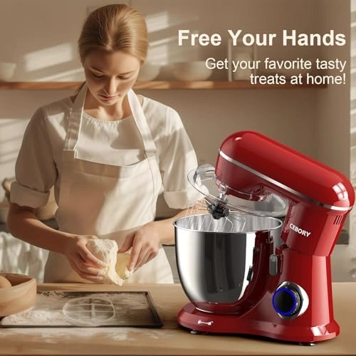 Electric Mixer - 6.5 Quarts 660 watts
