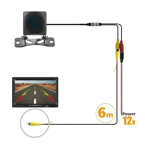 Rear View Parking Camera - Night Vision Wired 720*480 pixels