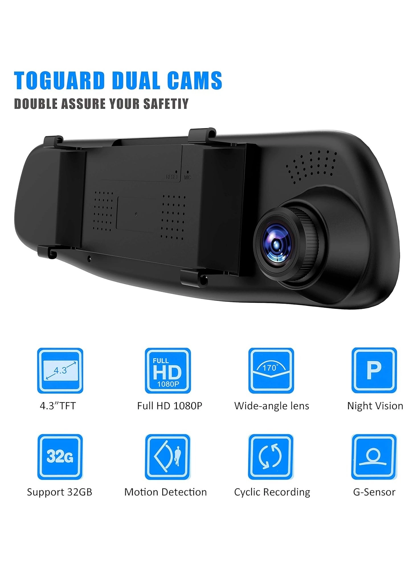 Dash Cam 1080P