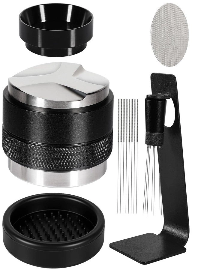 BZONE Distributor & Tamper - 51mm + WDT Tool - 316 Stainless + Puck Scree - 51mm + Dosing Funnel - 51mm