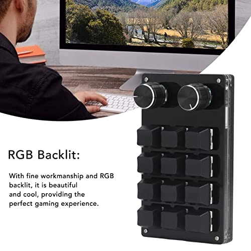 One Handed Programmable Mechanical Keyboard - Wired