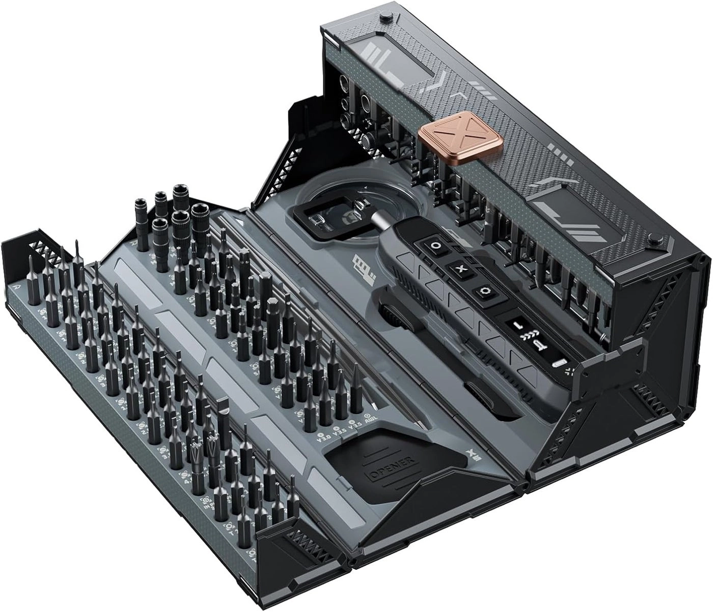 Jakemy Smart 3 - Cordless 160 Precision Bits