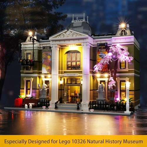 LED Light Kit for LEGO 10326 Natural History Museum - ABS copper