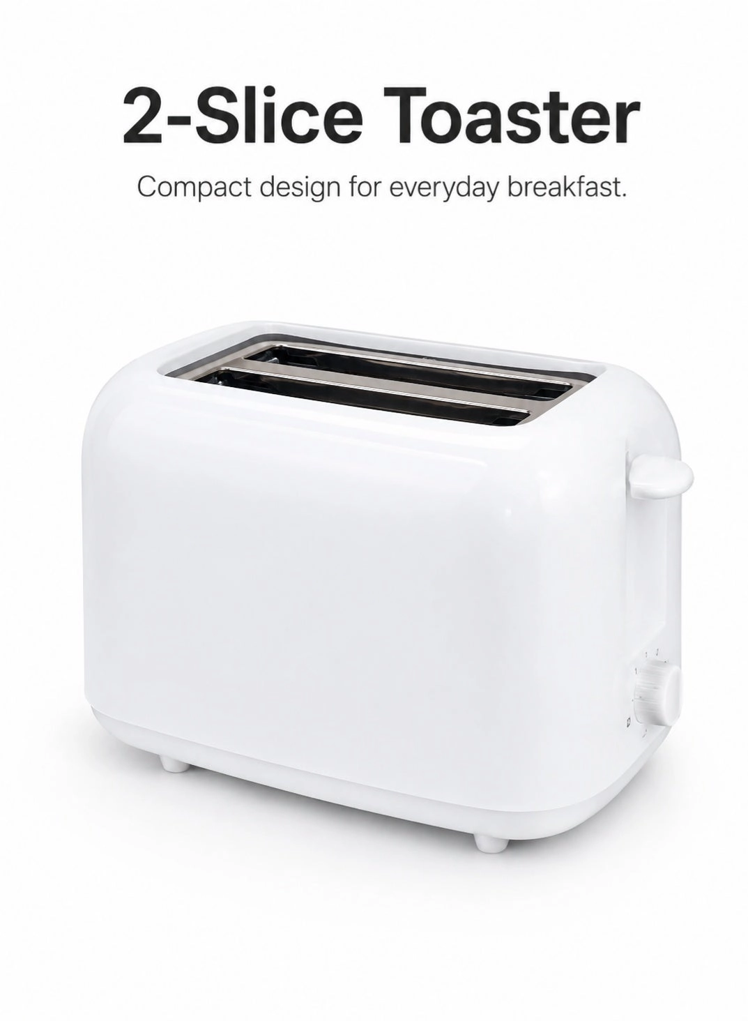 MAGNISHAN Compact Electric Toaster - 2 Slice