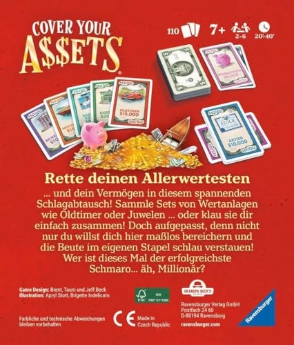 Cover ets - Card Game (German)
