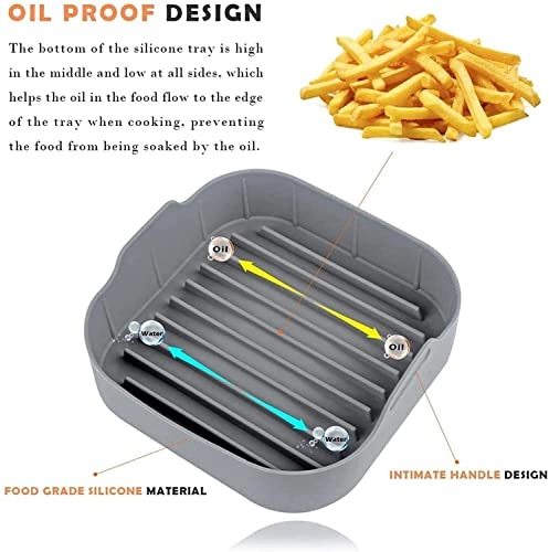 Air Fryer Silicone Liners - food-grade silicone 1 piece