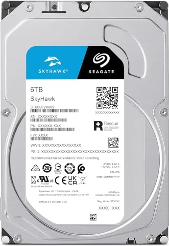 SkyHawk 3.5" 7200rpm 256MB SATA 6Gb/s (ST6000VX009) - 6TB