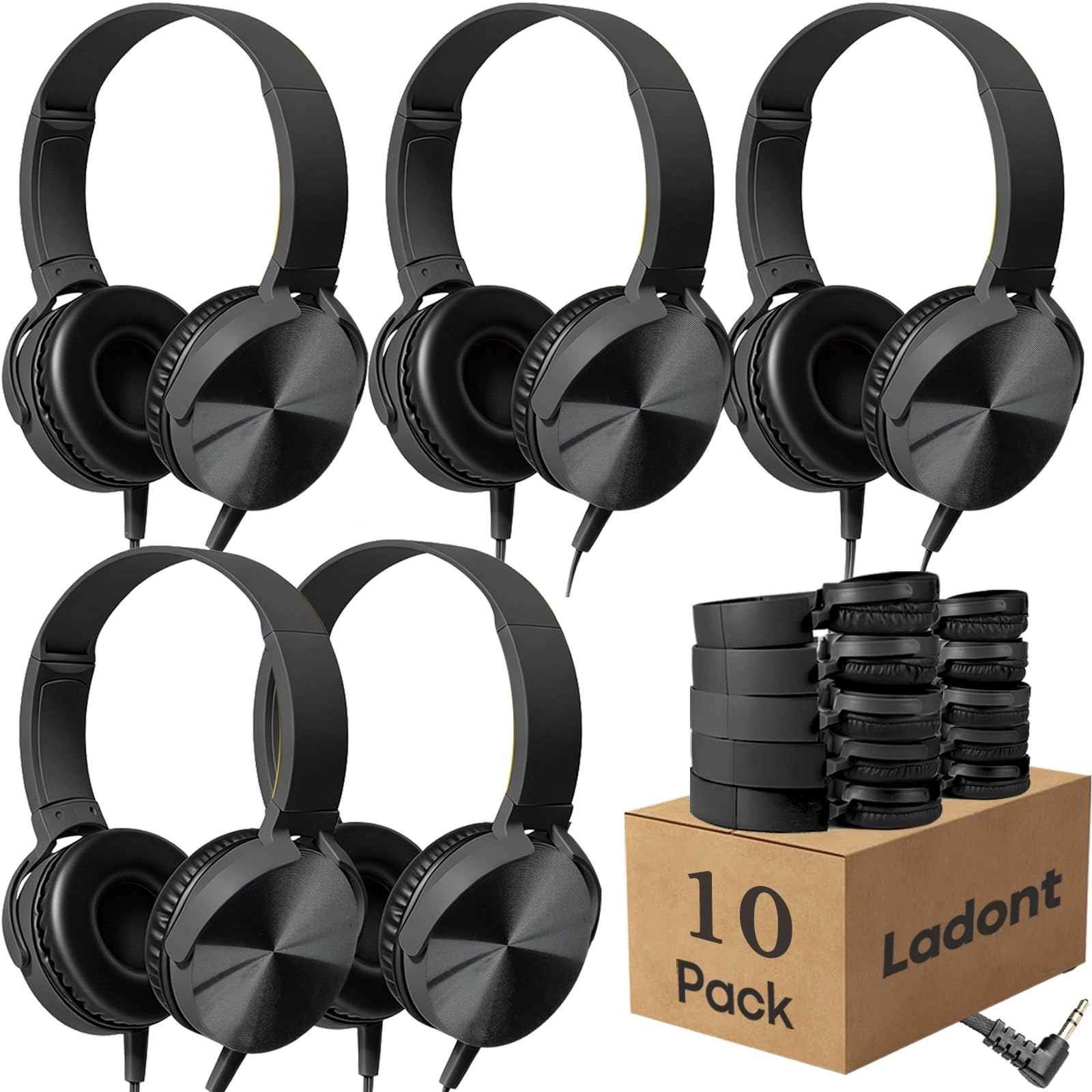 Ladont QS-450 Wired Headphone Pack