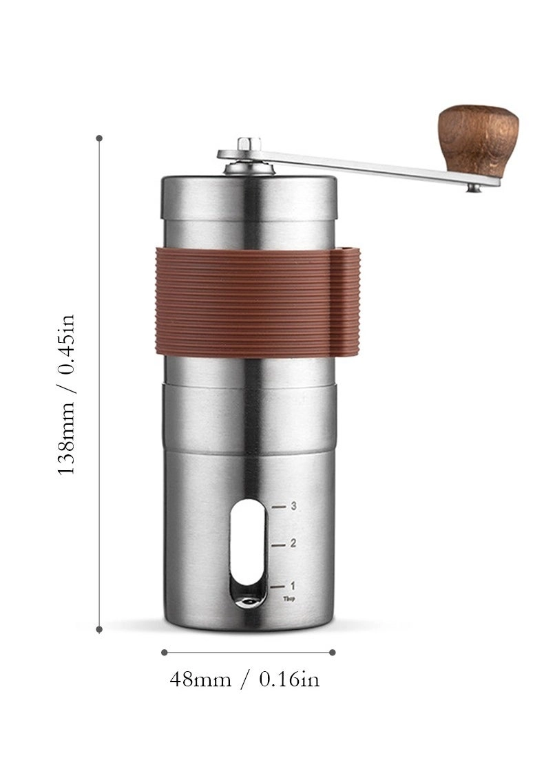 Household Coffee Bean Manual Grinder - six angle grinding core