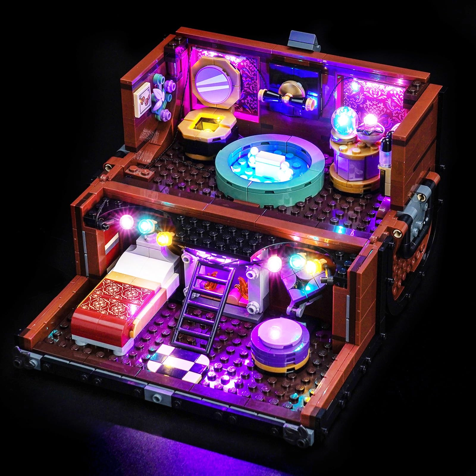 BrickBling LED Light Set - Compatible with 76785 Thing's Apartment DIY Kit