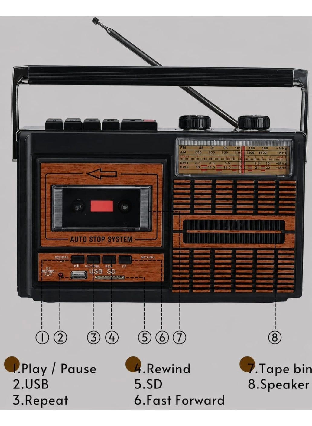 FP-319BT - Cassette