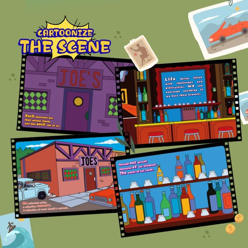 Joe's Bar - Simpsoned 1748 pcs