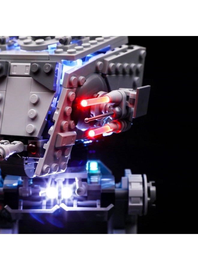 Led Lighting Kit for Star Wars Hoth AT-ST - Compatible with LEGO 75322