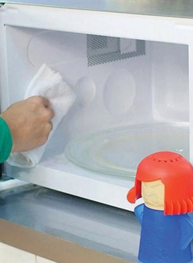 Microwave Steam Cleaners - Green/Purple/Beige