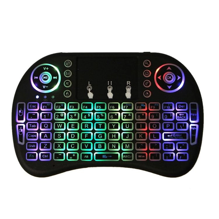 Mini Wireless Keyboard with Touchpad - Bluetooth