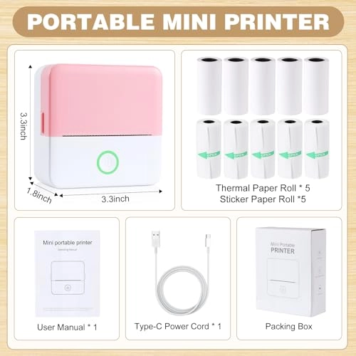 Print Pods Mini Printer - Thermal 52x350mm