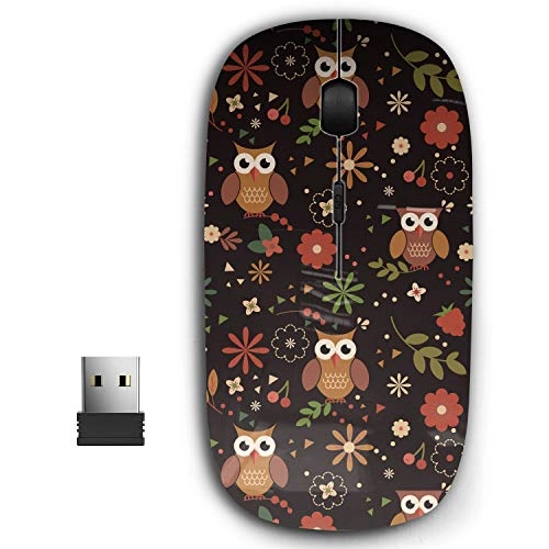 Ergonomic Portable USB Wireless Mouse