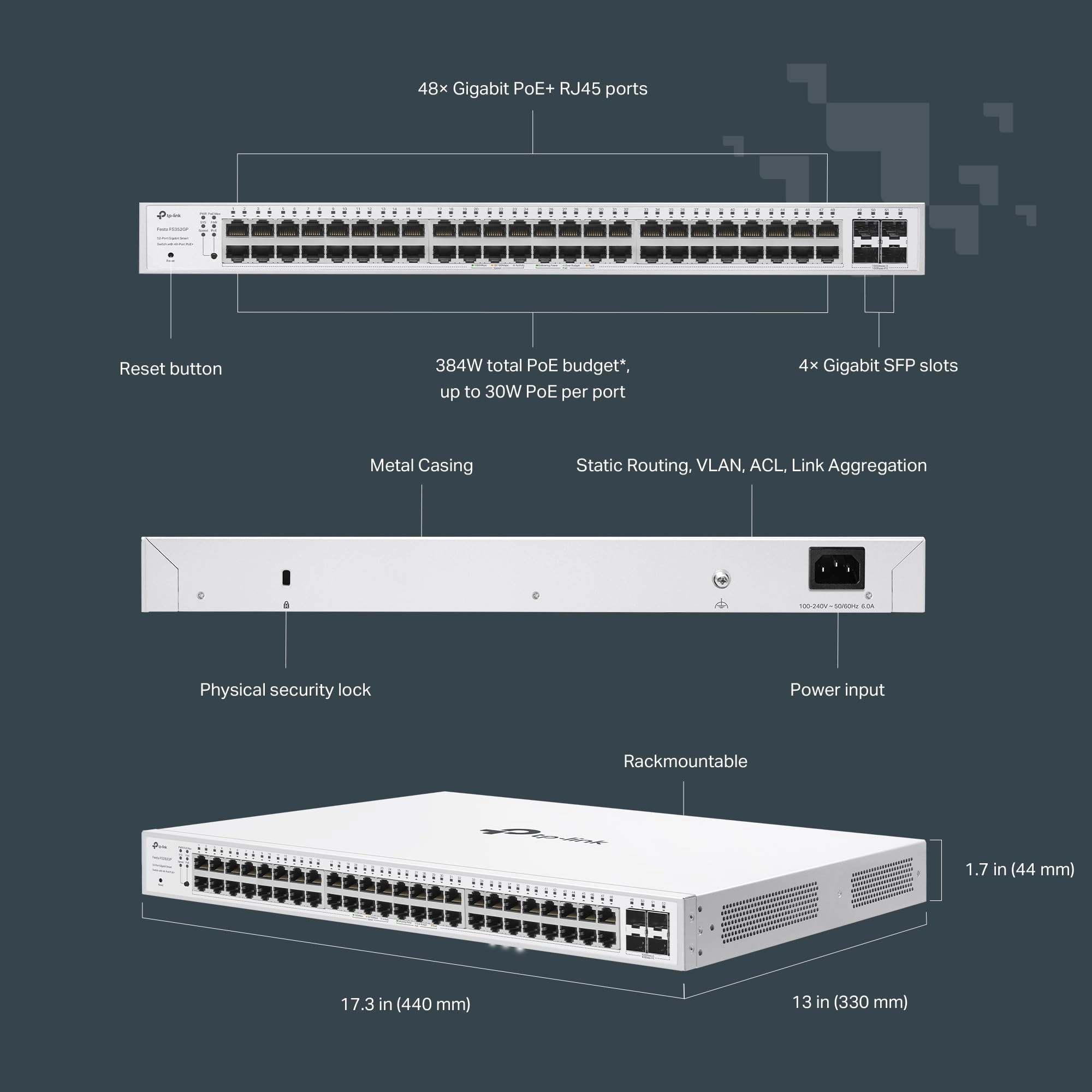 Festa FS352GP 52-ports