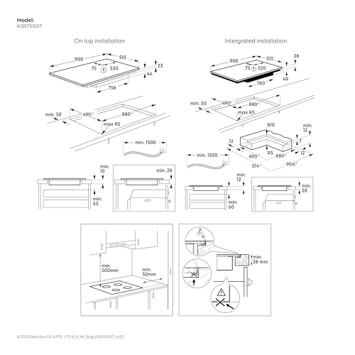 800 Series KIS97550IT Induction hob