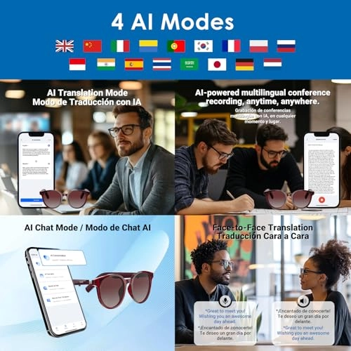 AI Glasses - ChatGPT Optimized Bluetooth Polarized