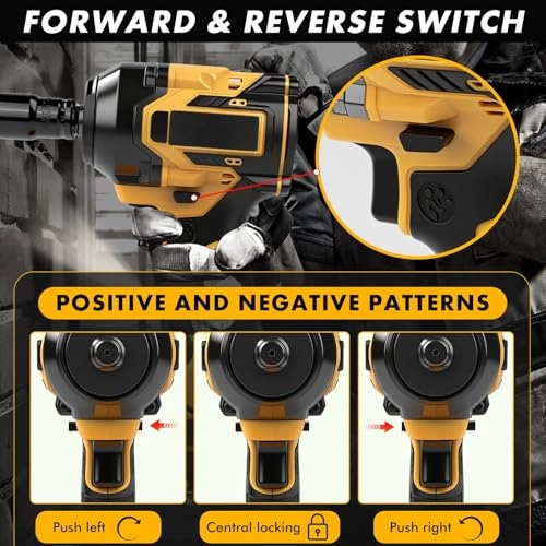 Cordless Impact Wrench - 650 N/m