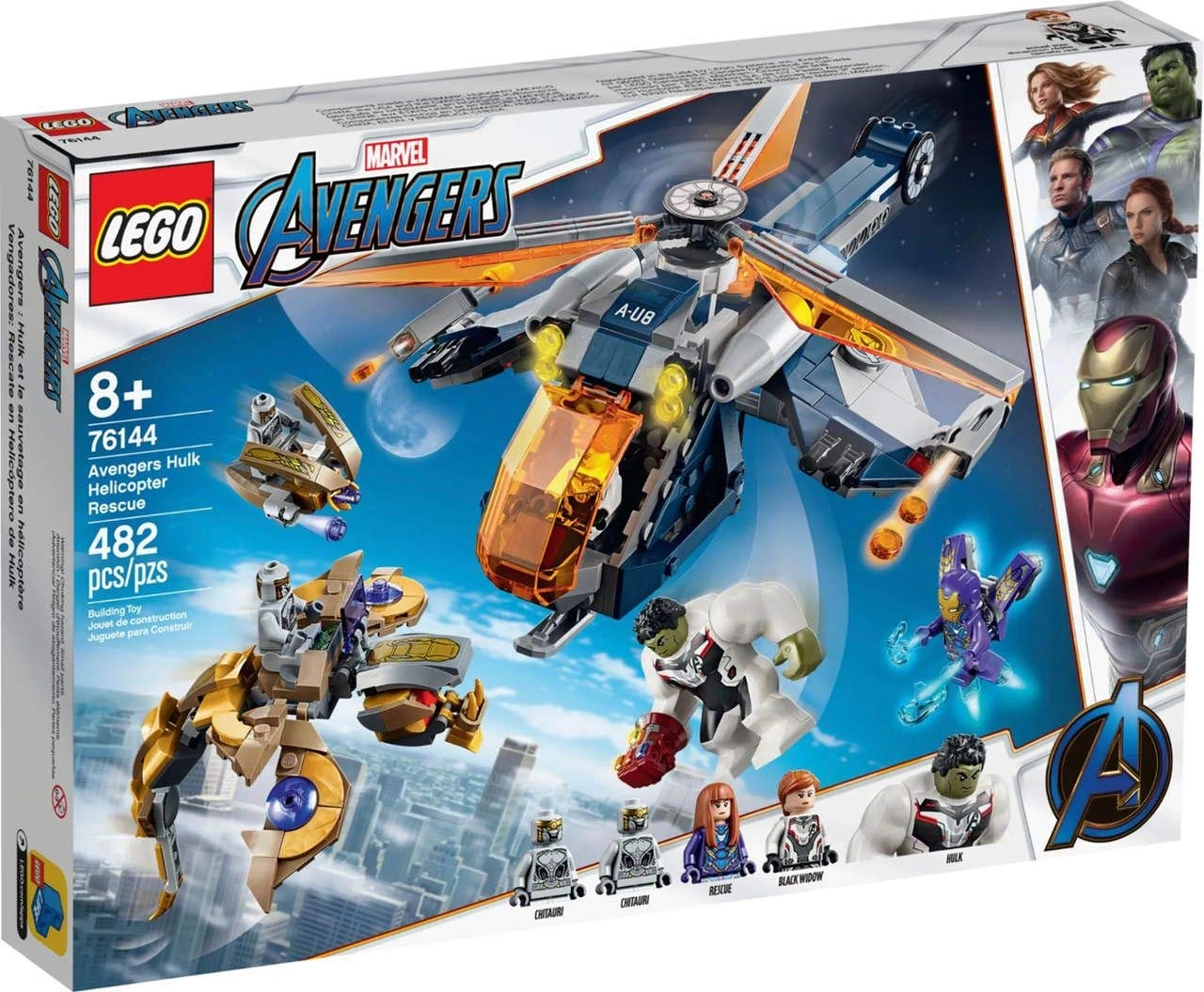 LEGO Marvel Avengers Hulk Helicopter Rescue (76144)