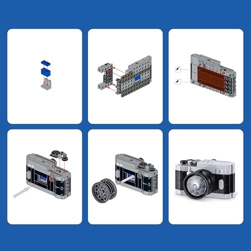 Vintage Camera - 179 pcs + Classic Game Console