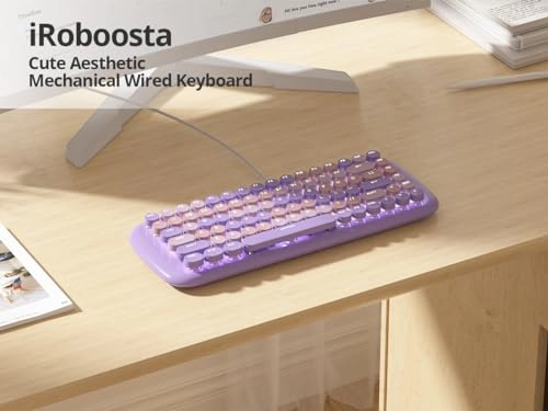 Retro Typewriter Mechanical Keyboard - Wired