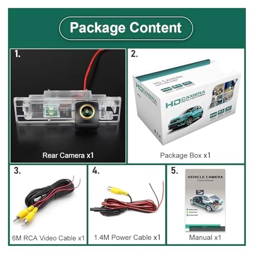 Car Reversing Camera - Night Vision AHD1080P