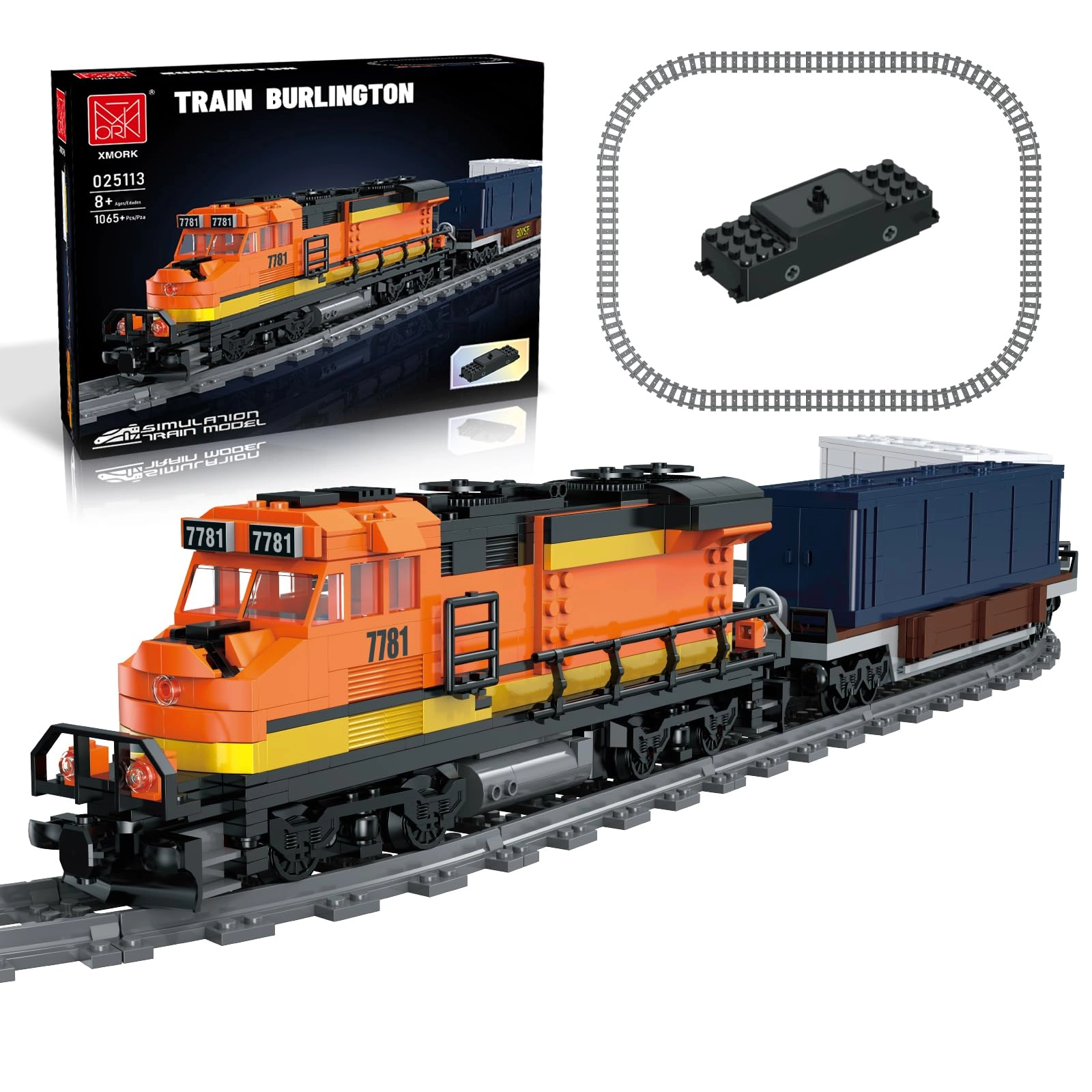 Chenghai District, Shantou City,Ningcheng Toy Trading Co., Ltd. burlington railway kit (025113) - Railway, train