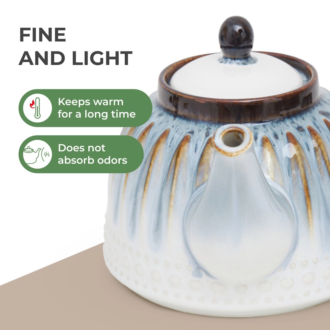 Aleksa - White Porcelain 1100ml