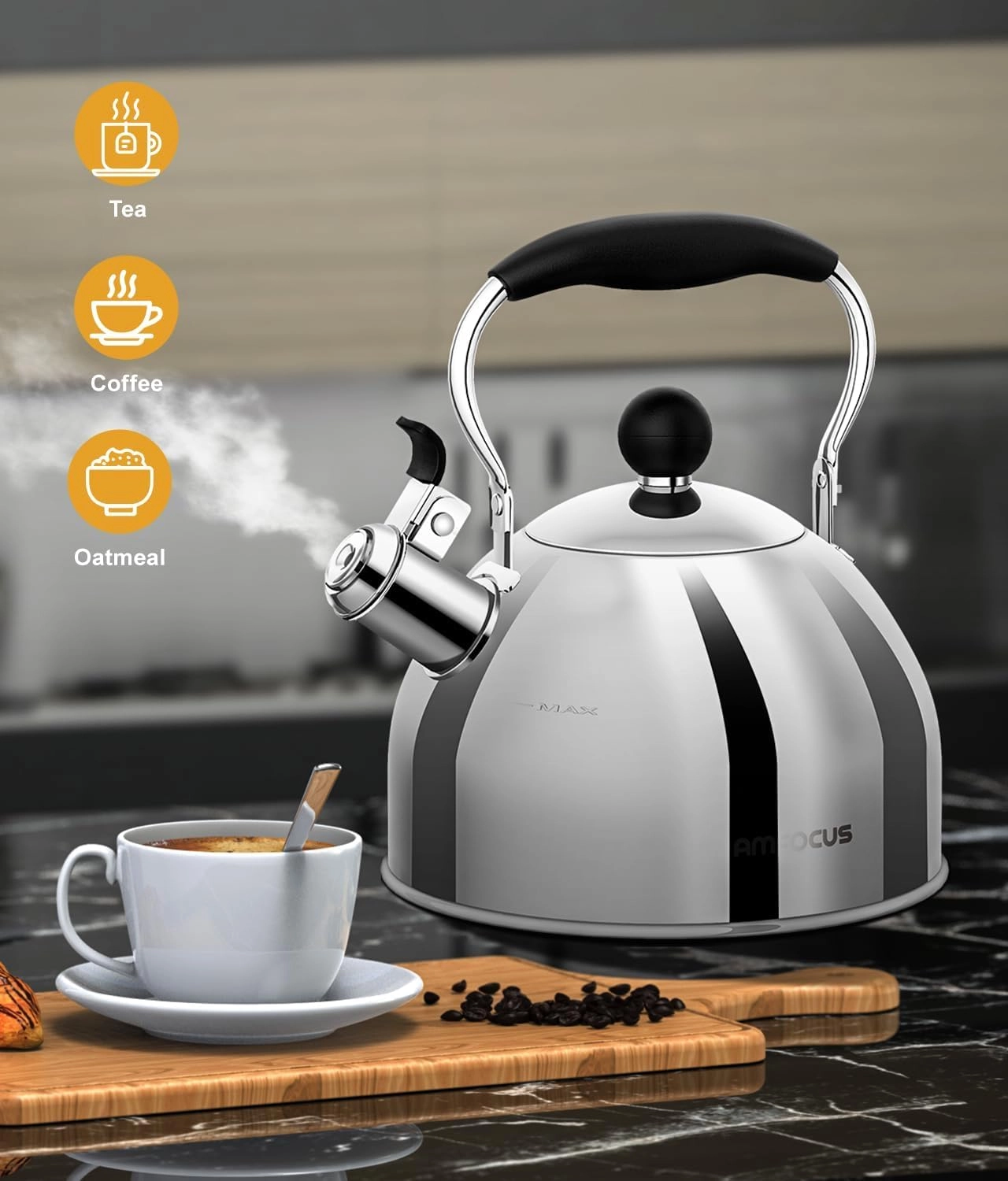 Tea Kettle - 2 Quarts