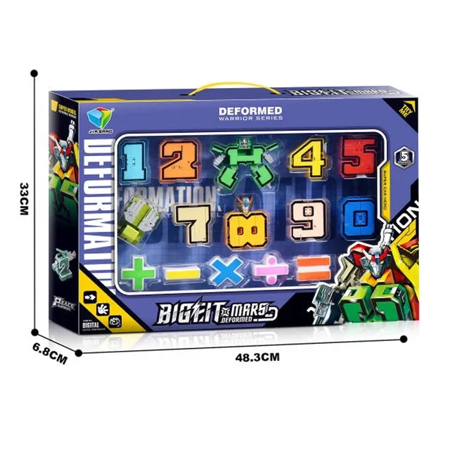 Transforming Numbers And Signs - 3+